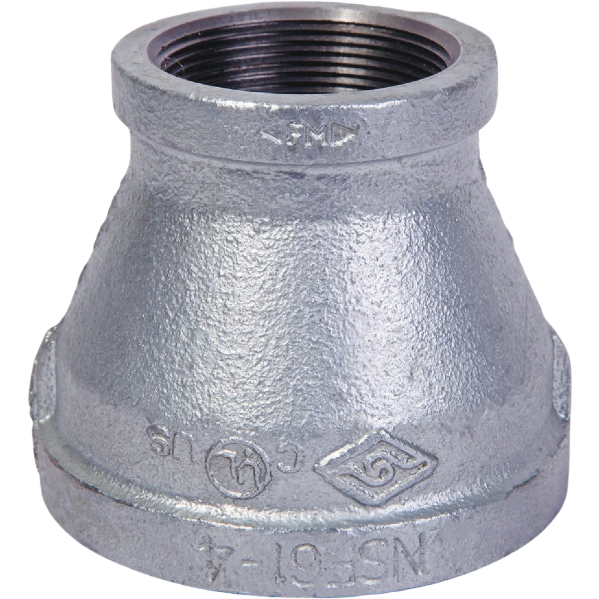 World-Class Southland 2 x 1-1 2 FPT Galvanized Reducing Coupling Elegant