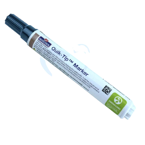 Secure Mohawk Quik-Tip Marker Storm Gray on Red Oak Innovative