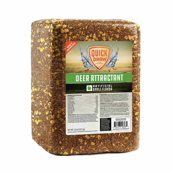 High-Quality Purina Quick Draw® Apple Deer Block 20 lb. Fast