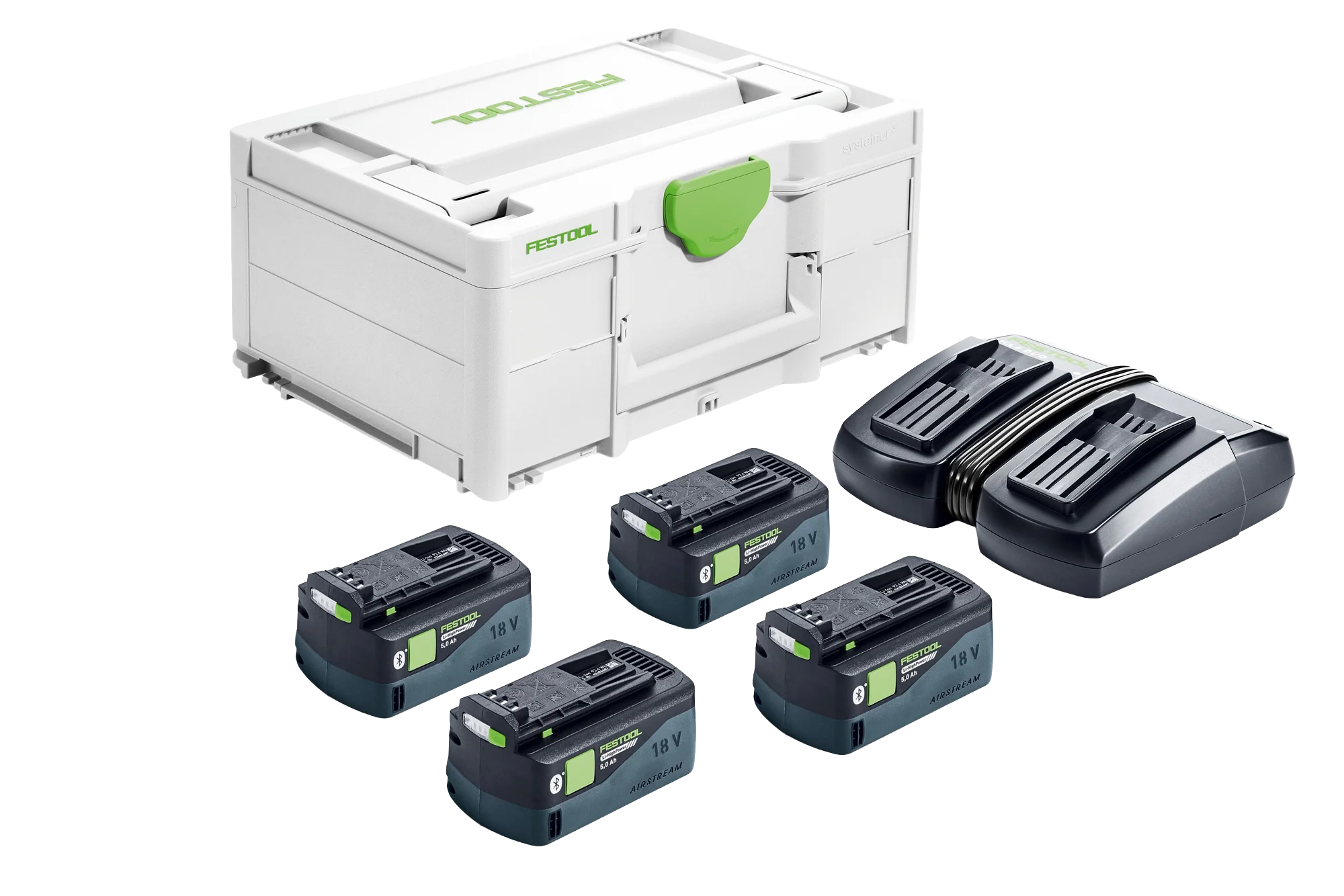 Effective Festool 578675 Energy Set SYS 18V 4xHP5 TCL6DUO Contemporary
