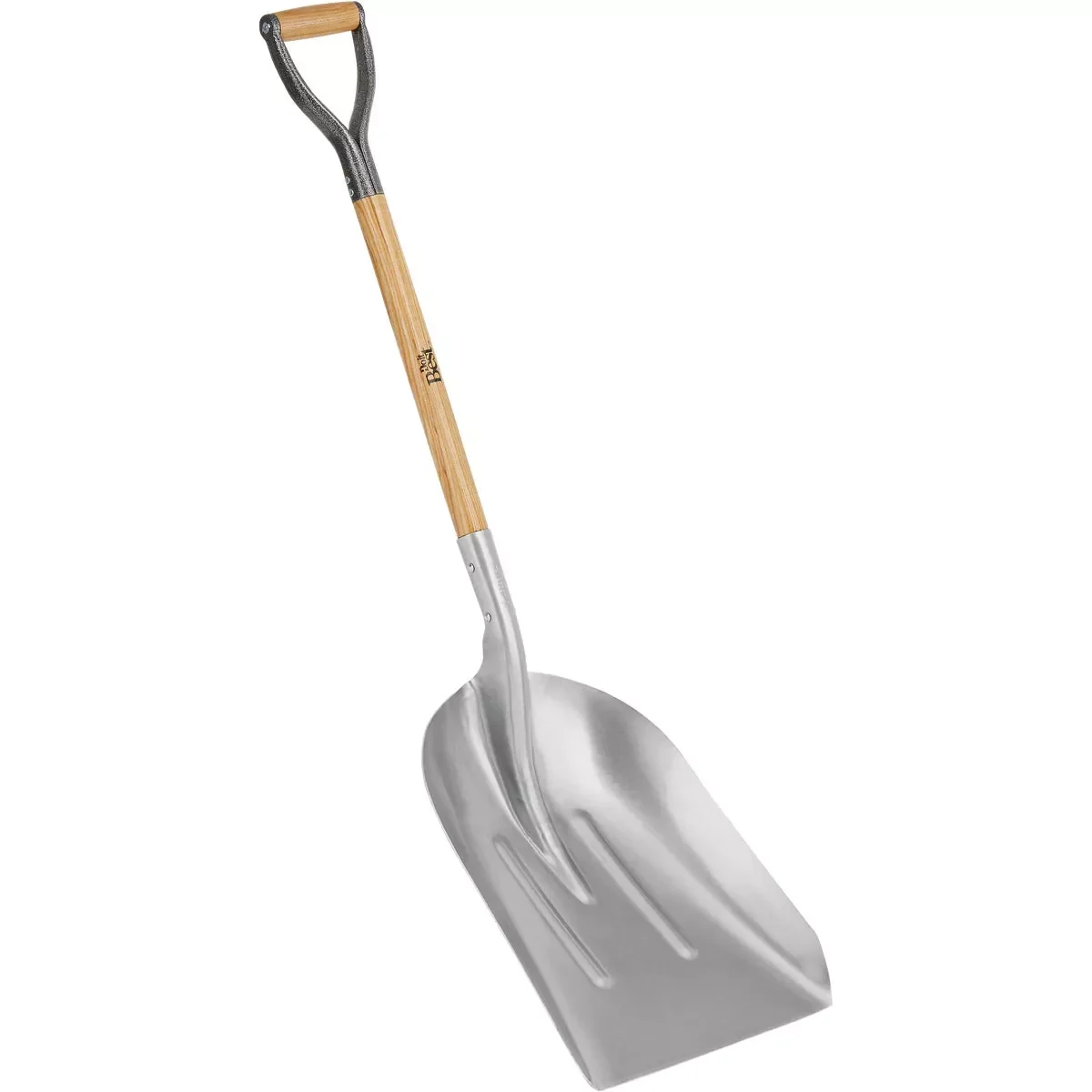 Advanced Do it 27 Wood D-Grip Handle 12 Aluminum Scoop Shovel Premium Material