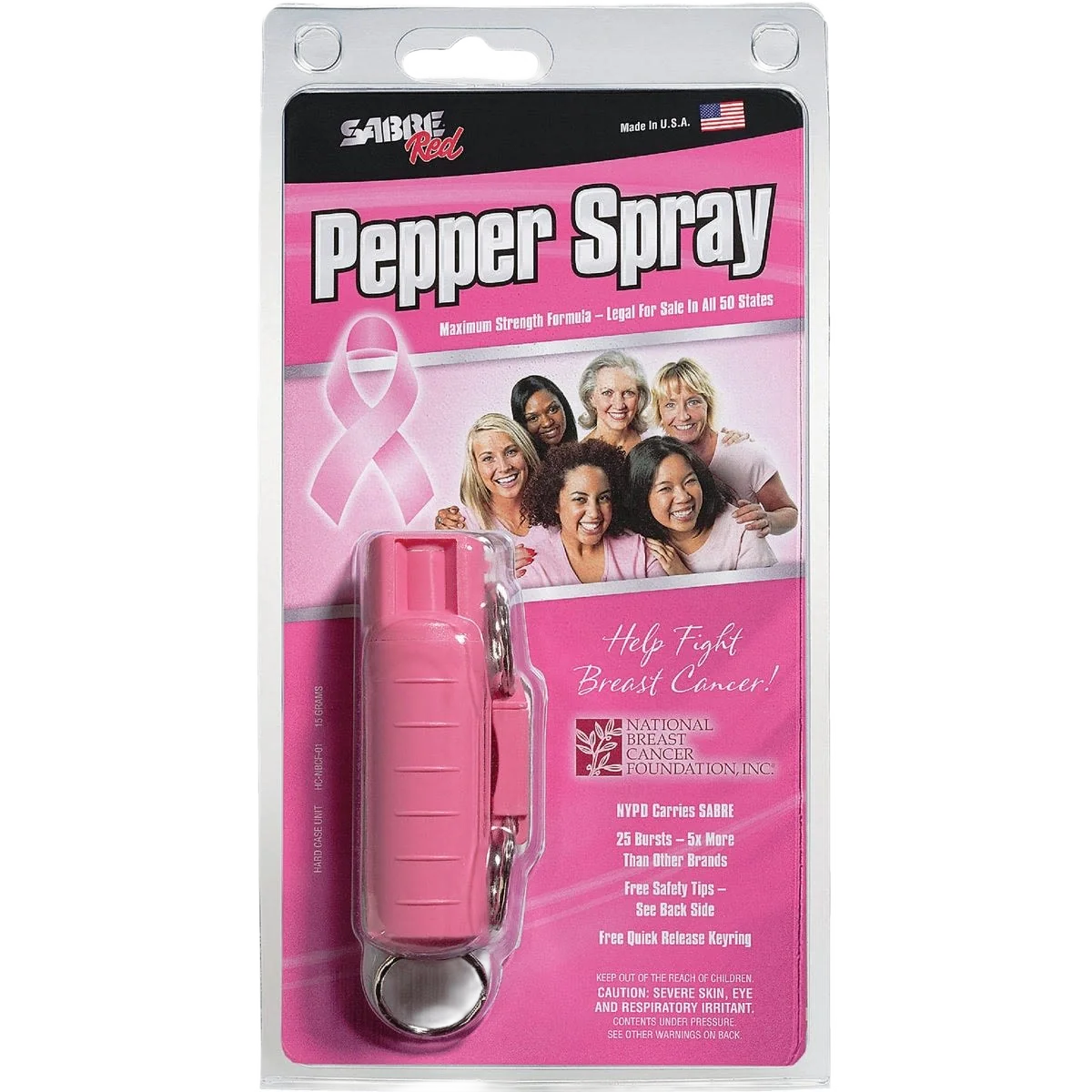 Superior Sabre Pepper Spray Detailed