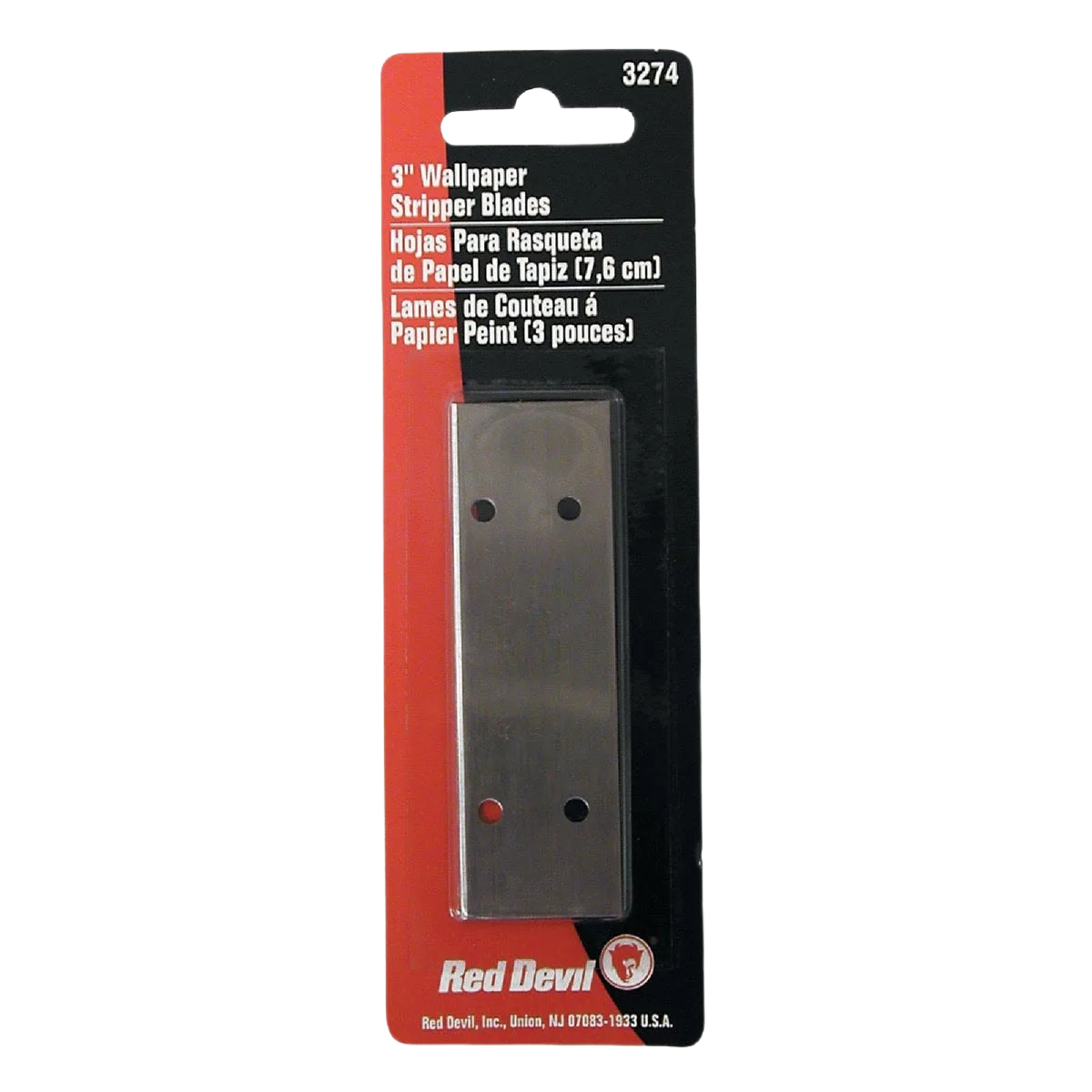Trendy Red Devil Single-Edge Wallpaper Stripper Blade Artisan