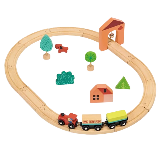 Minimalist Mentari My First Train Set Genuine