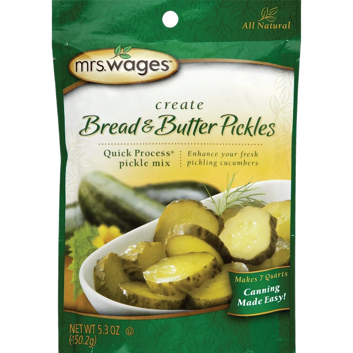 User-Friendly Mrs. Wages Bread Butter Mix 5.3 oz. Pure