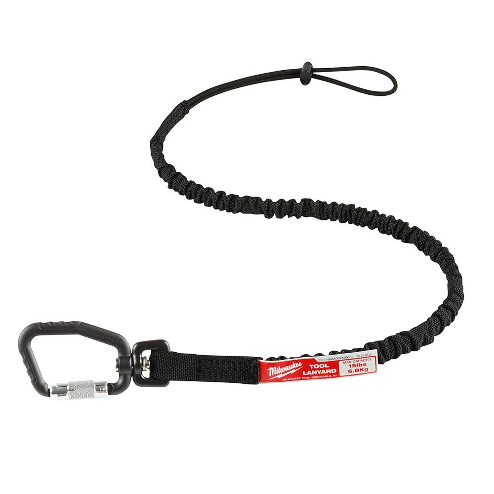 Authentic Milwaukee 15lb. Locking Tool Lanyard Breathable