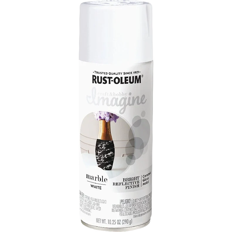 Artisan Rust-Oleum Marble White Imagine Spray Paint 10.25 oz. Relaxed