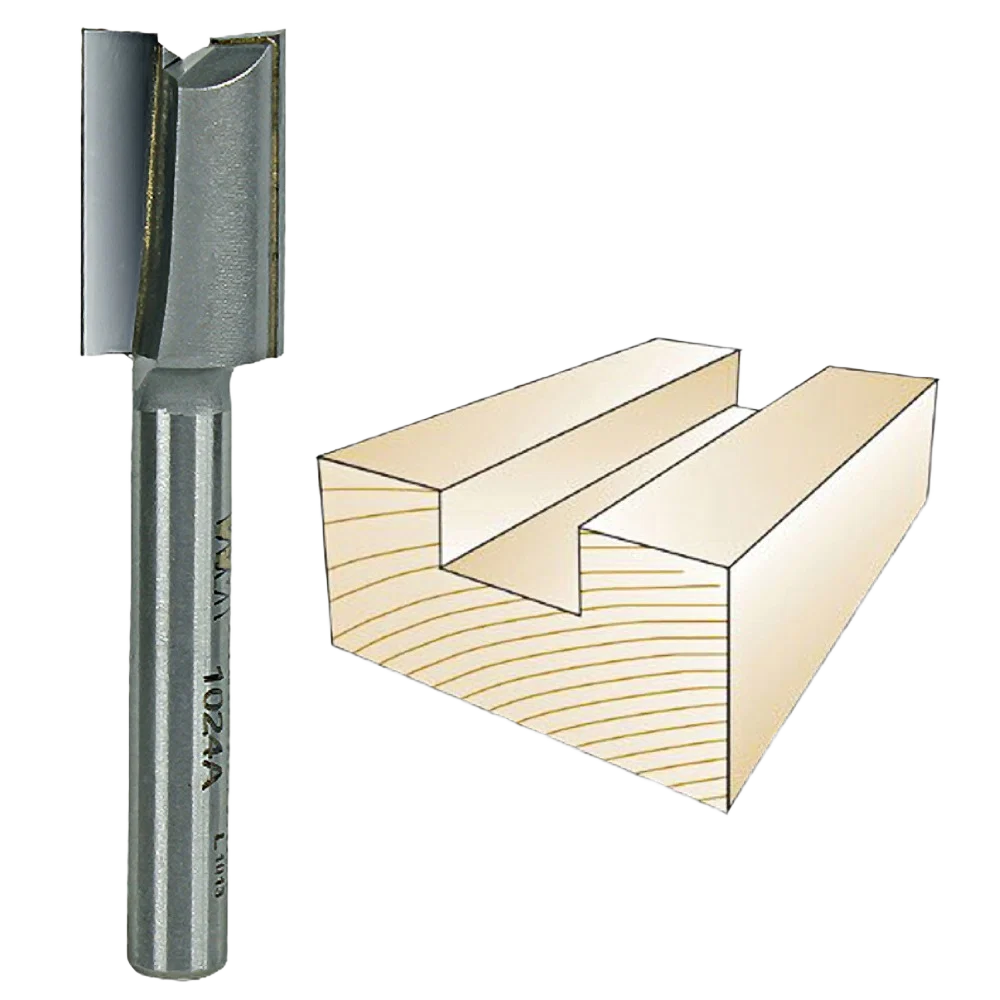 Efficient Whiteside Straight Plywood Bit 1 4 in. SH x 31 64 in. CD x 3 4 in. CL Expertly Made