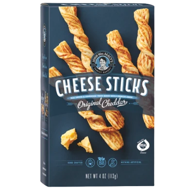 Recyclable John Wm. Macy’s Cheddar Cheese Sticks 4 oz. Smart