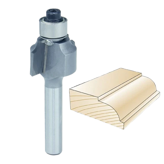 User-Friendly Whiteside Beading Bit 1 4 in. SH x 1 8 in. R Clean