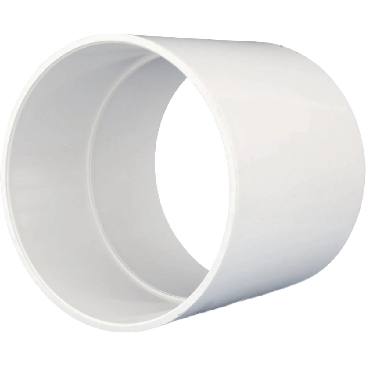 Natural Charlotte Pipe Genova 3 in. Straight Coupling Certified