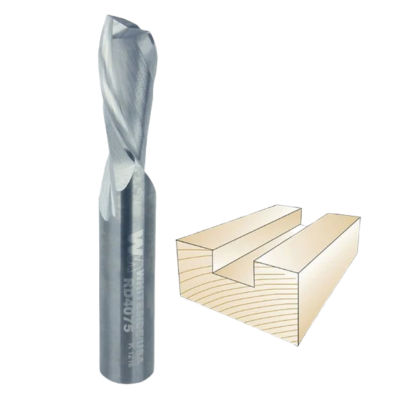 Luxury Whiteside Spiral Downcut Bit 3 8 in. SH x 3 8 in. CD x 3 4 in. CL Smooth