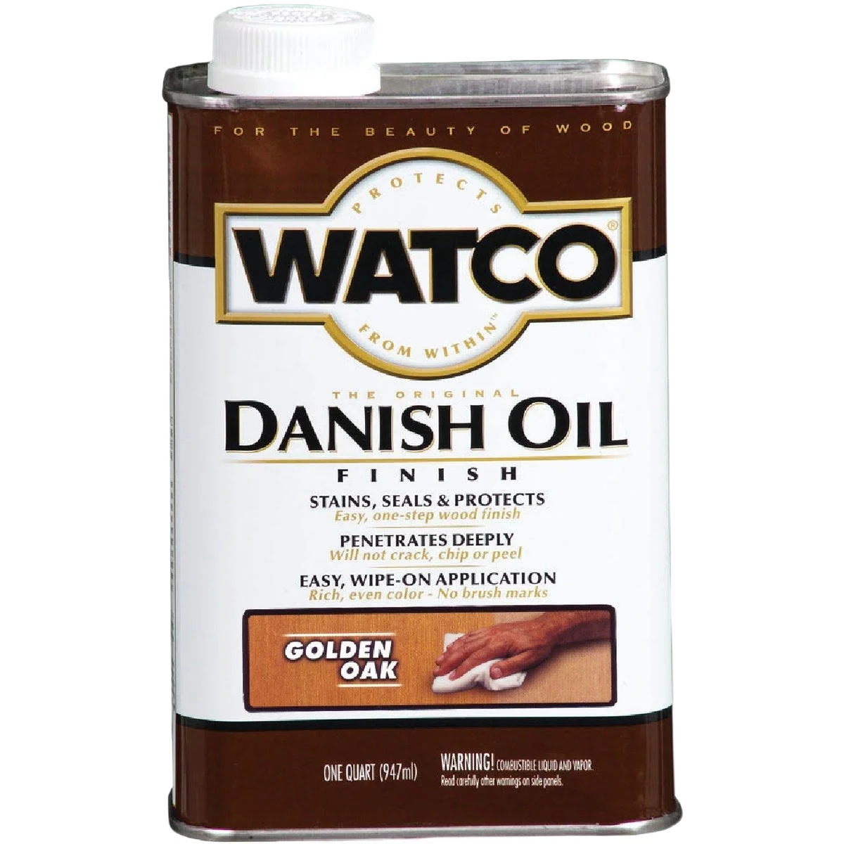 Eco-Friendly Watco Golden Oak Danish Oil Finish 1 Quart Excellent
