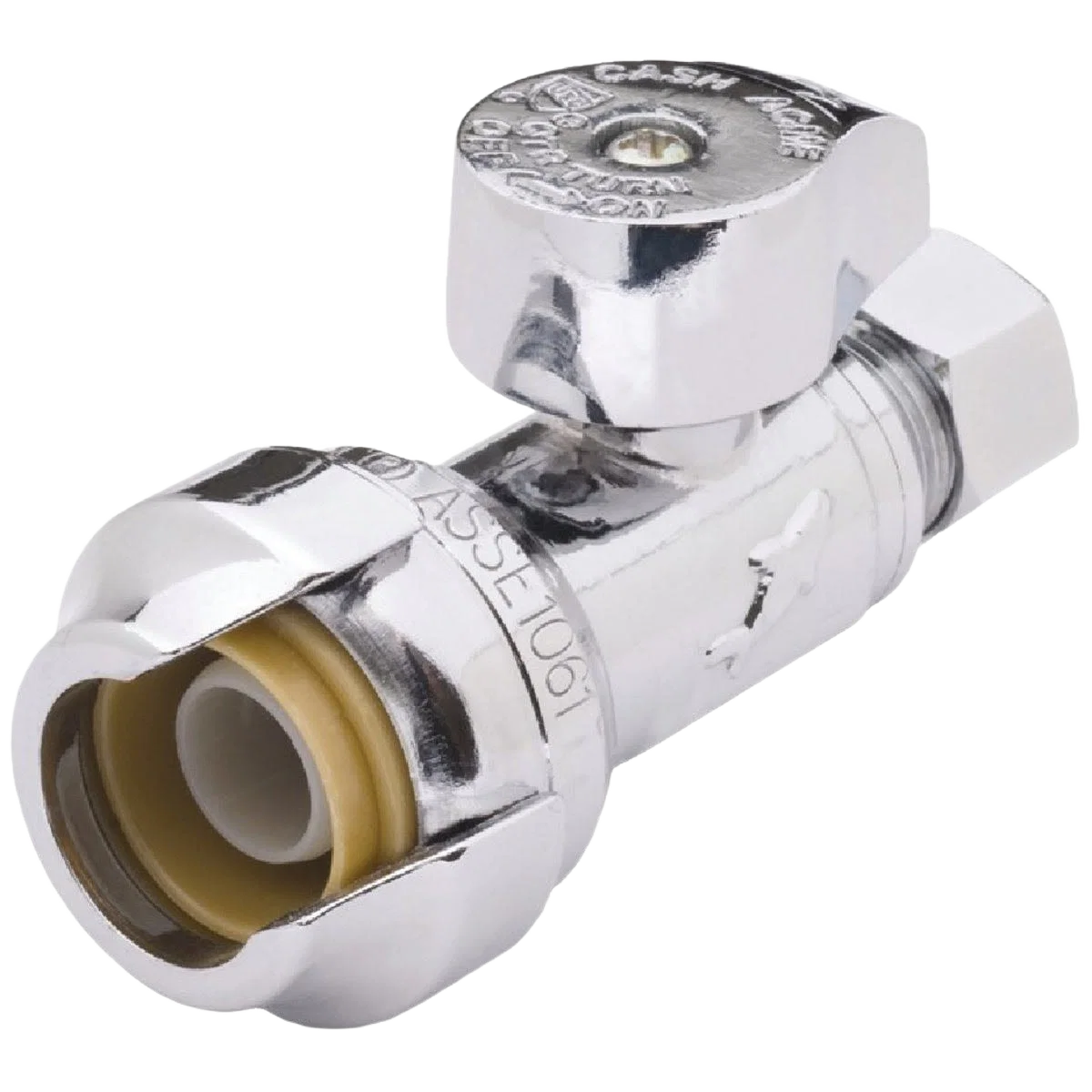 Luxury SharkBite 1 2 x 3 8 Compression Brass Stop Valve Organic