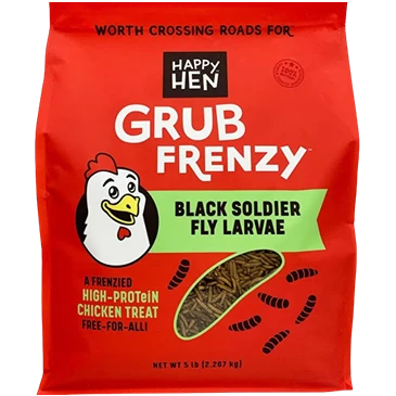 Stylish Happy Hen Black Soldier Larvae Grub Frenzy Crafted