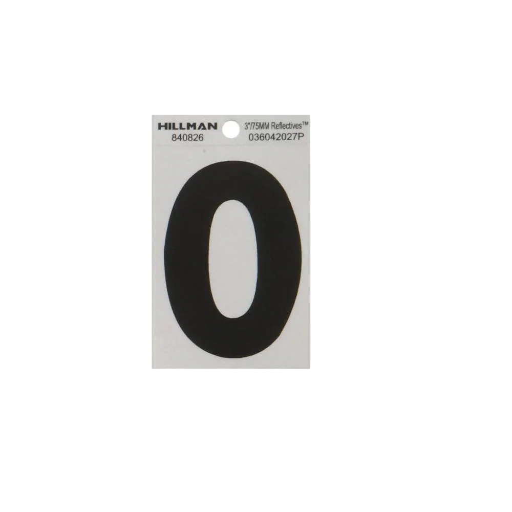 Relaxed Hillman 3 In. Black Silver Mylar – Wide Style – Reflective – O Outstanding