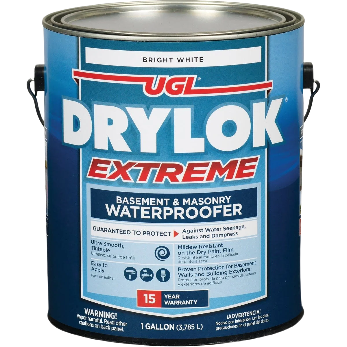 Certified UGL Drylok White Extreme Basement Masonry Waterproofer Concrete Sealer Gallon Organic