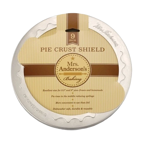 Refined Mrs. Anderson’s 9 in. Pie Crust Shield Dependable