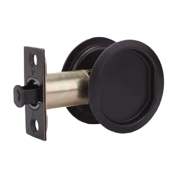 Certified Weslock Pocket Door Passage Black Recyclable