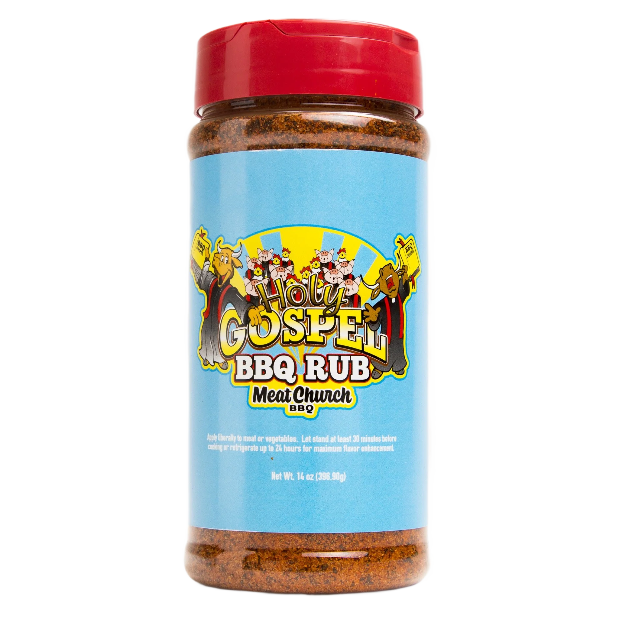 Efficient Meat Church BBQ The Holy Gospel Gluten BBQ Rub 12 oz. Comfortable