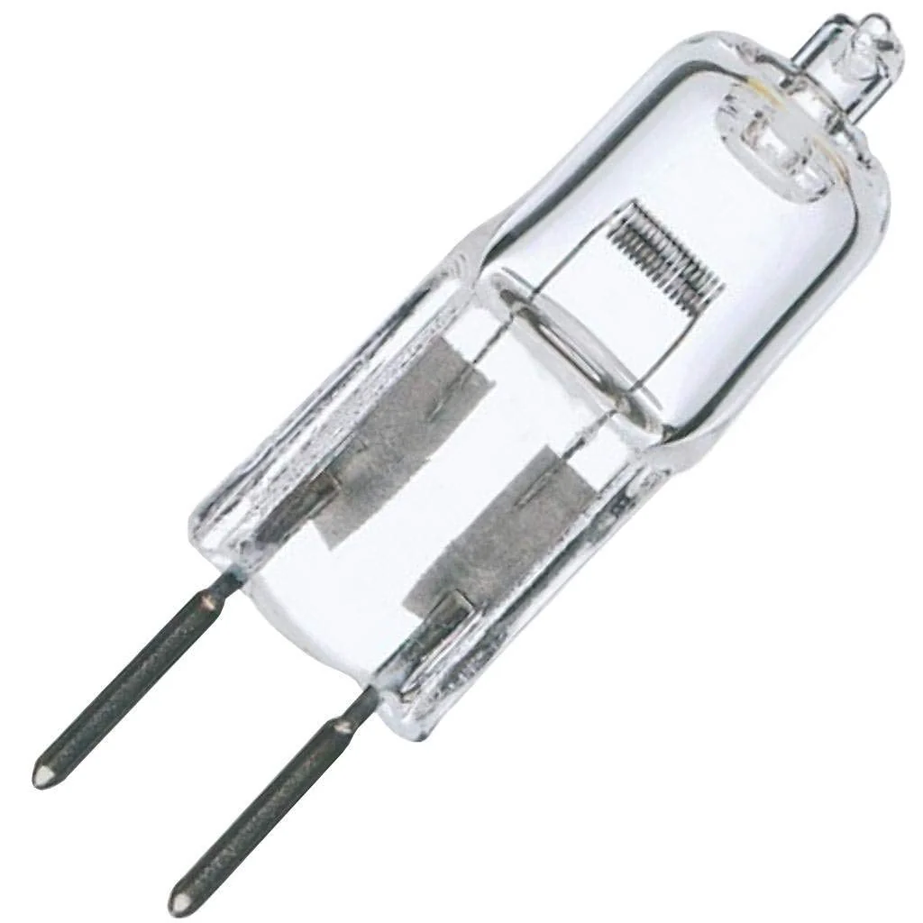 Clean Satco 35 Watt T3 GY6.35 Halogen Bulb Original