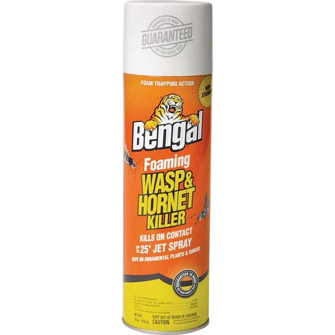 Refined Bengal Foaming Wasp Hornet Killer Aerosol Spray 18 oz. Authentic