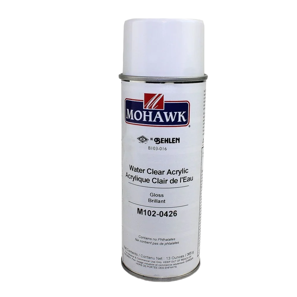 Authentic Mohawk Gloss Water Clear Acrylic 13 oz Verified