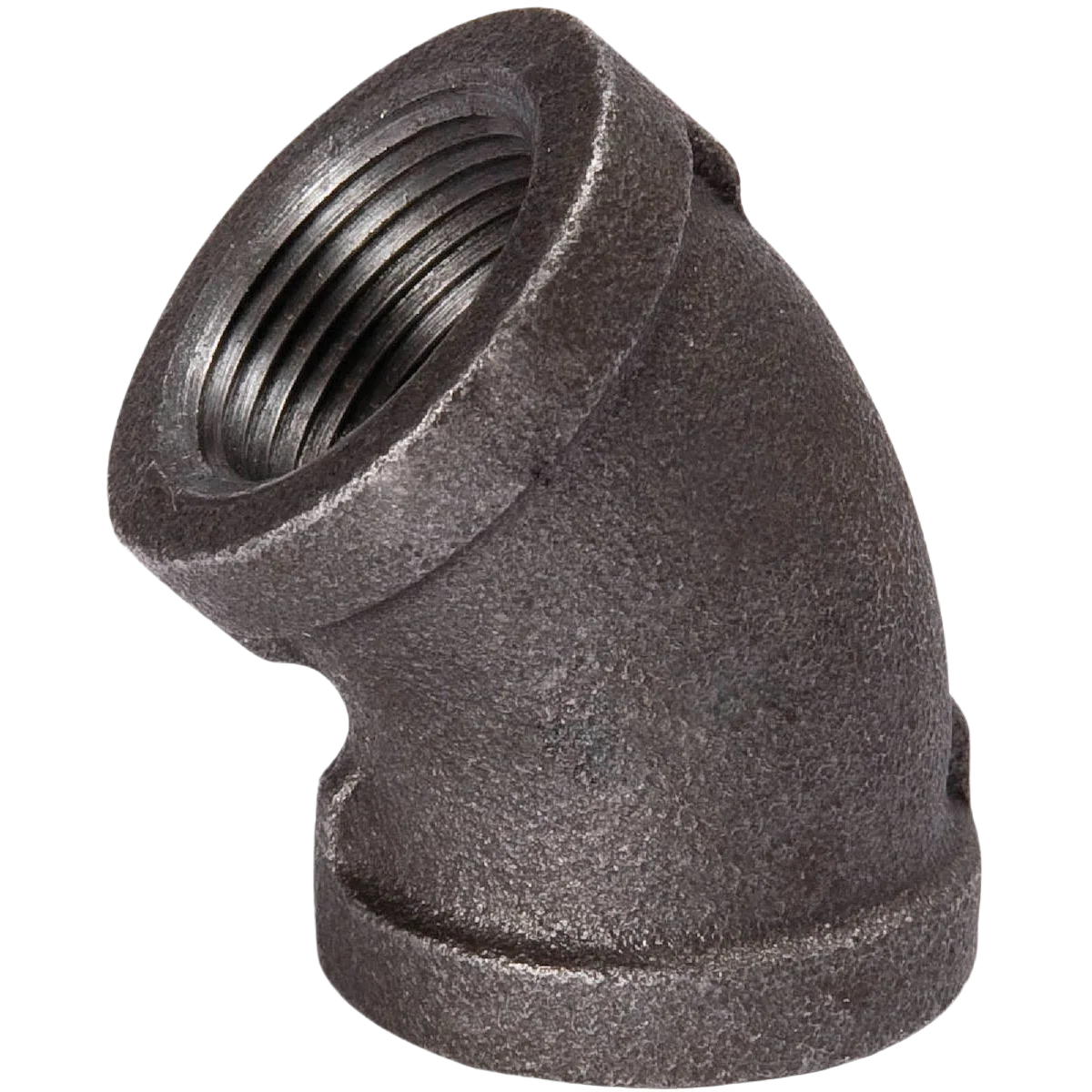 Responsible Southland 3 8 In. 45 Deg. Malleable Black Iron Elbow Crafted
