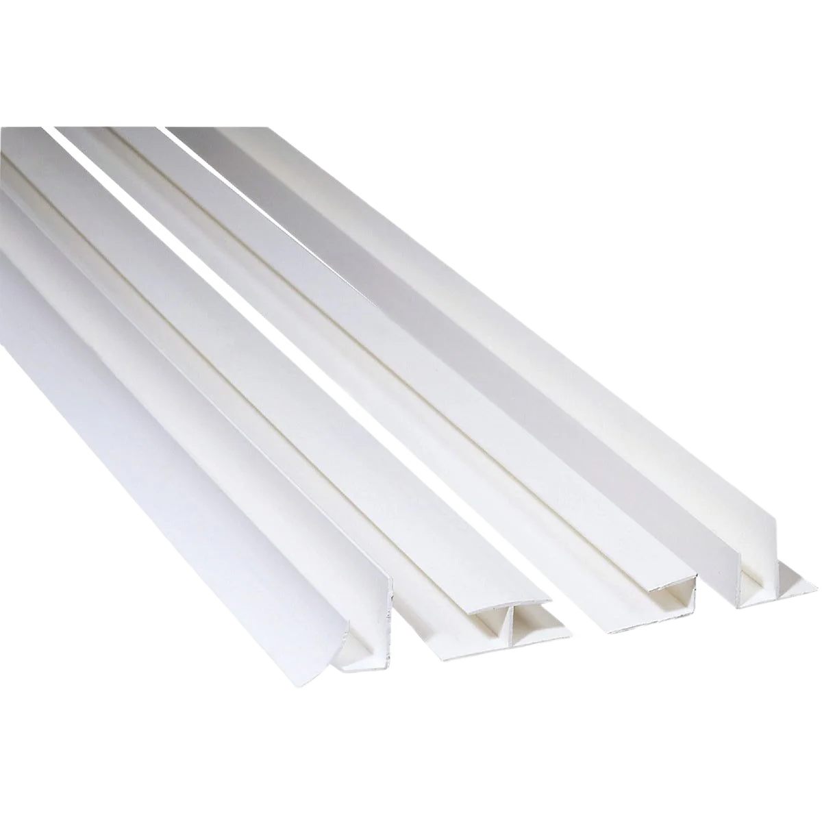 Minimalist 8 in. Bright White NRP Division Bar Moulding World-Class