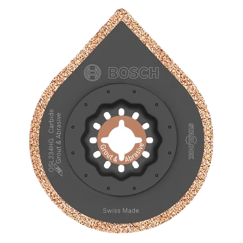 Recyclable Bosch 2-3 4 in. Hybrid Grout Blade Fine Crafted
