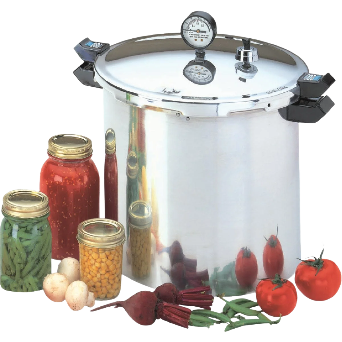 Exclusive Presto Aluminum Pressure Cooker Canner 23 Quart Excellent