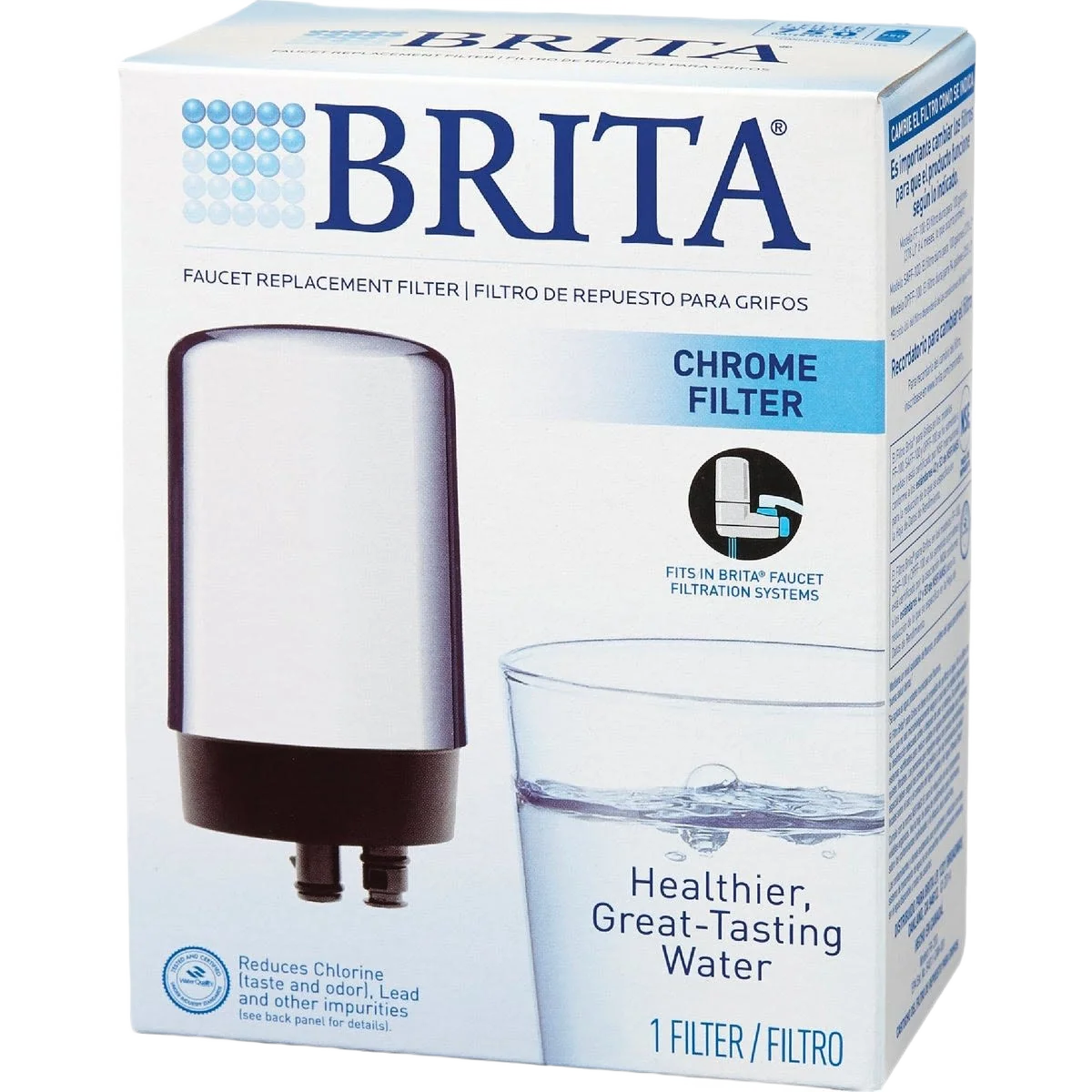 User-Friendly Brita On-Tap Water Filter Cartridge Environmentally Friendly