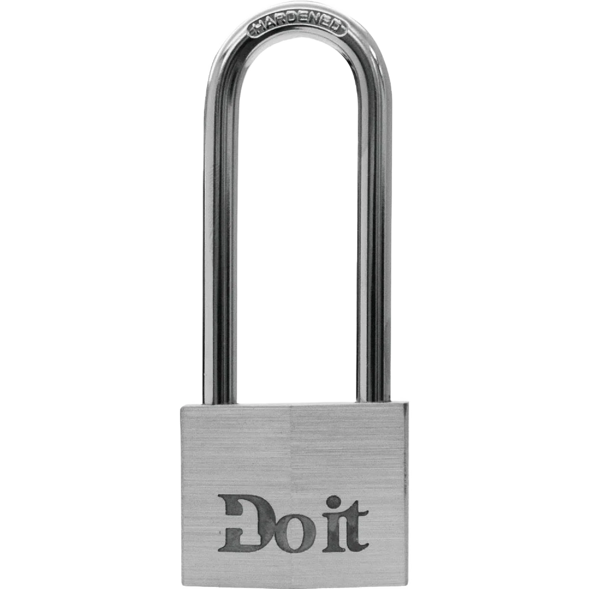 Solid Do it Long Shackle Aluminum Padlock Crafted