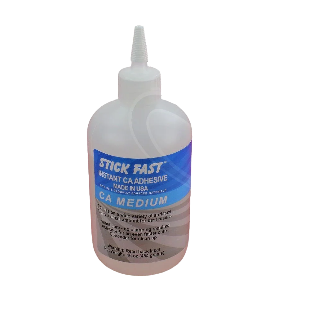 Consistent Stick Fast Medium CA Glue 16 oz. Pure