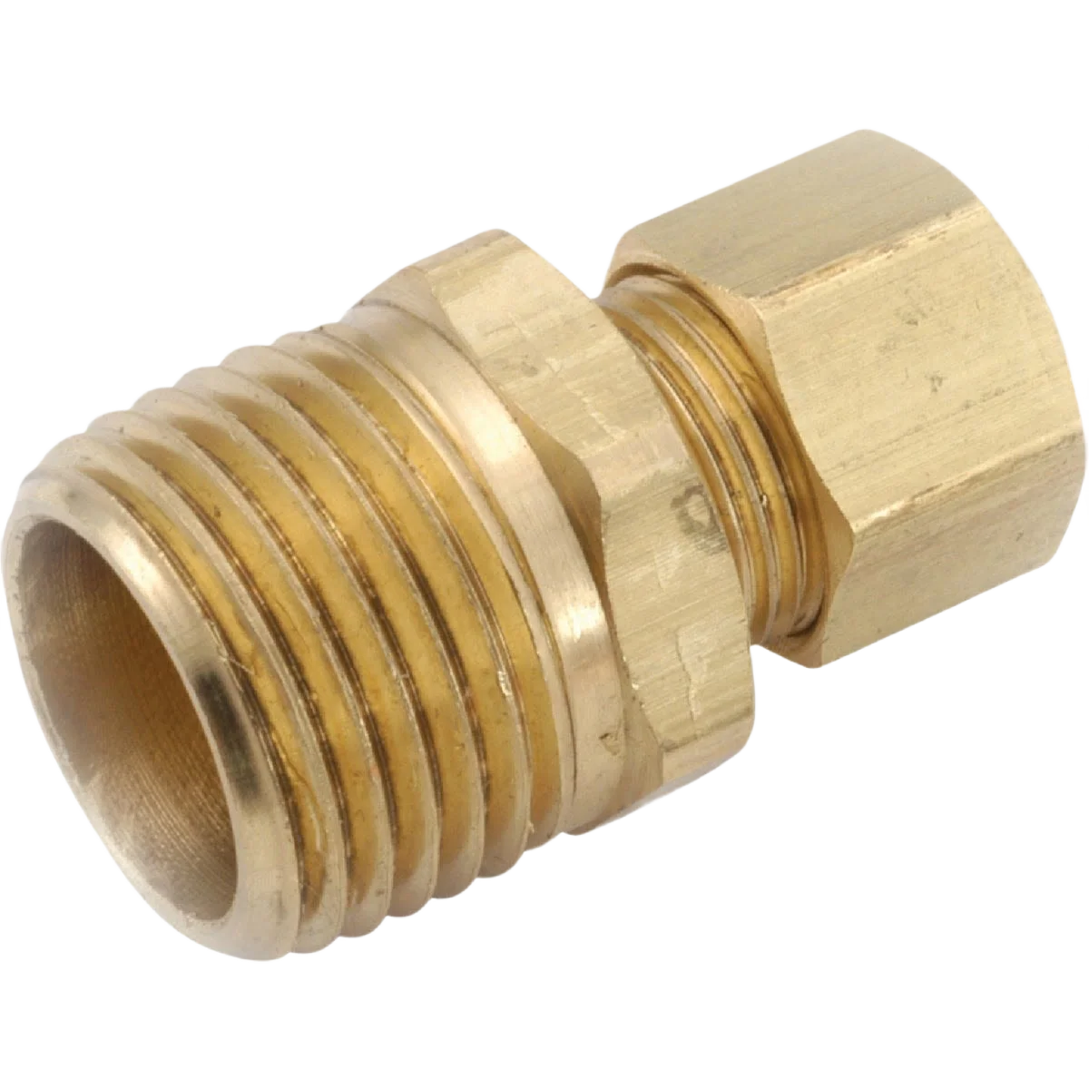 Stylish Anderson Metals Male Union Compression Adapter 1 2 In. x 1 4 In. Enhanced