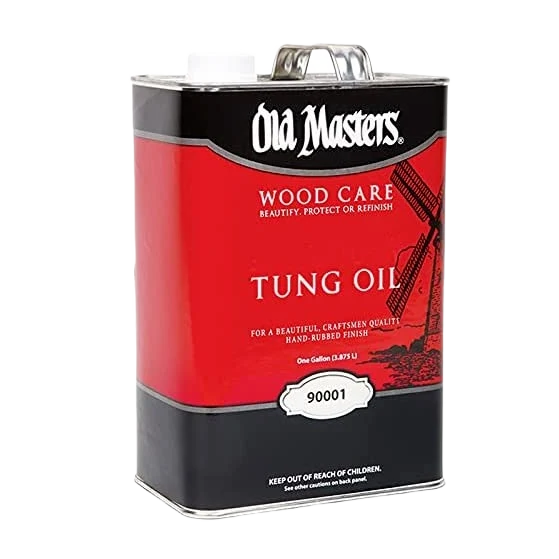 Pure Old Masters Tung Oil Wood Finish 1 Gallon Powerful
