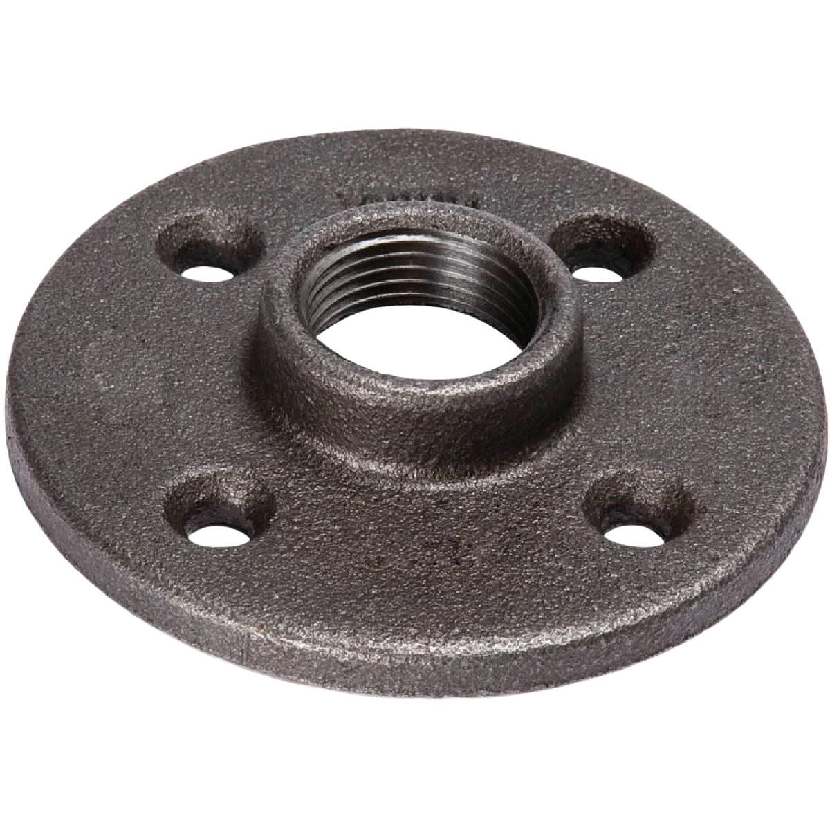 Environmentally Friendly Southland Black Iron Floor Flange 1 In. x 3-13 16 In. High-Performance