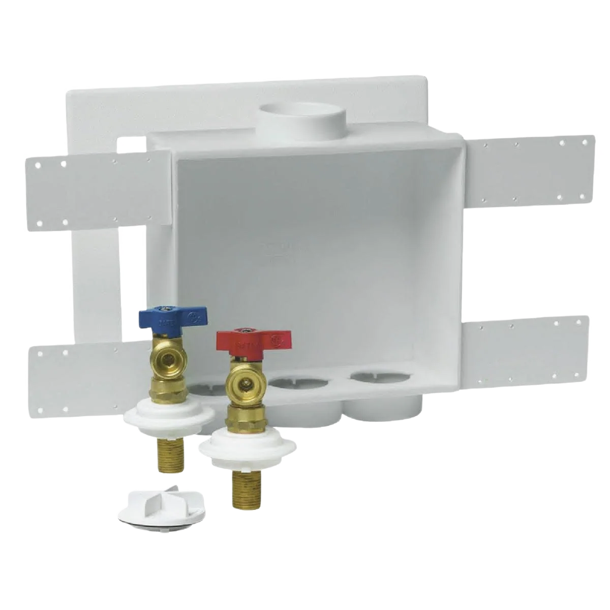 Dependable Oatey Quadtro Washing Machine Outlet Box with Copper Sweat Connection Refined