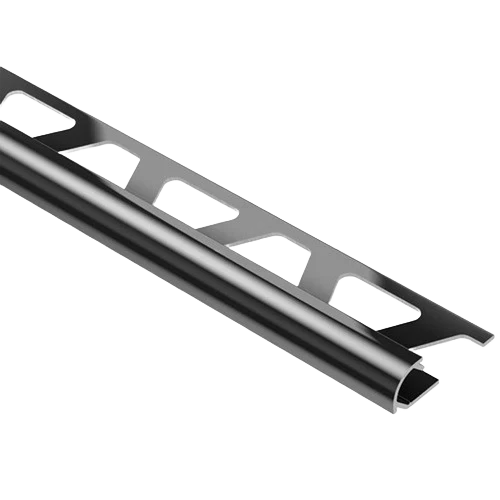 Refined Schluter Rondec 3 8 in. Bright Black Anodized Aluminum Proven