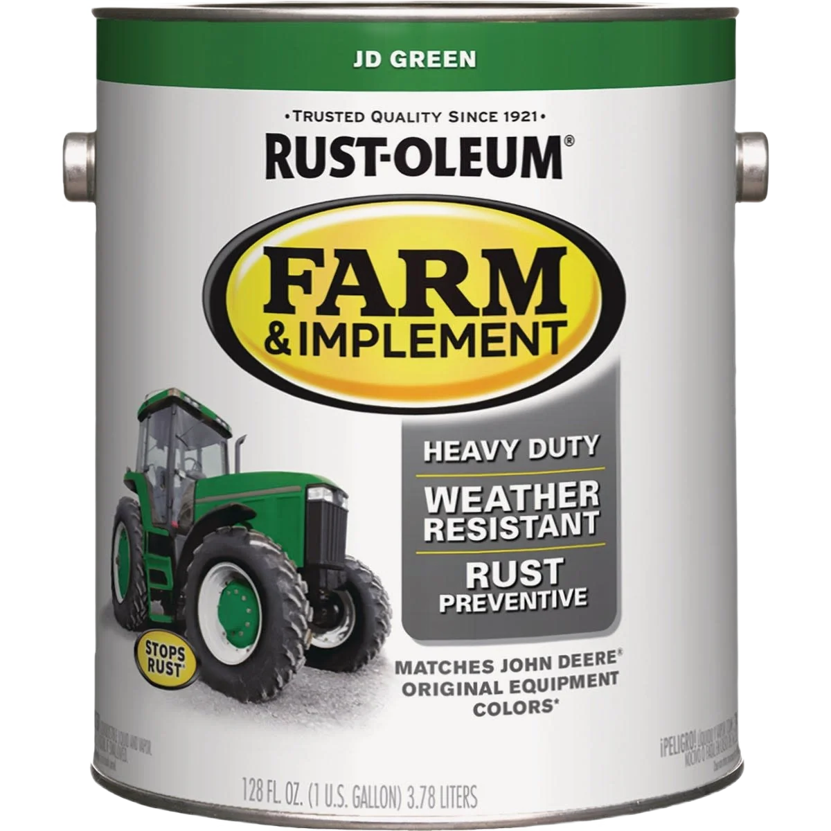 Consistent Rust-Oleum Farm Implement John Deere Green Gloss Enamel Paint 1 Gallon Selected