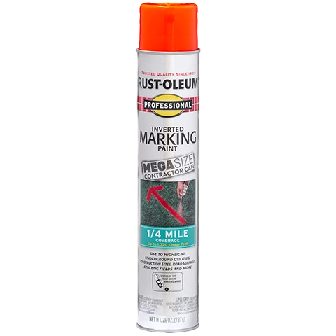 Detailed Rust-Oleum Inverted Red Orange Mega Marking Paint Carefully Designed