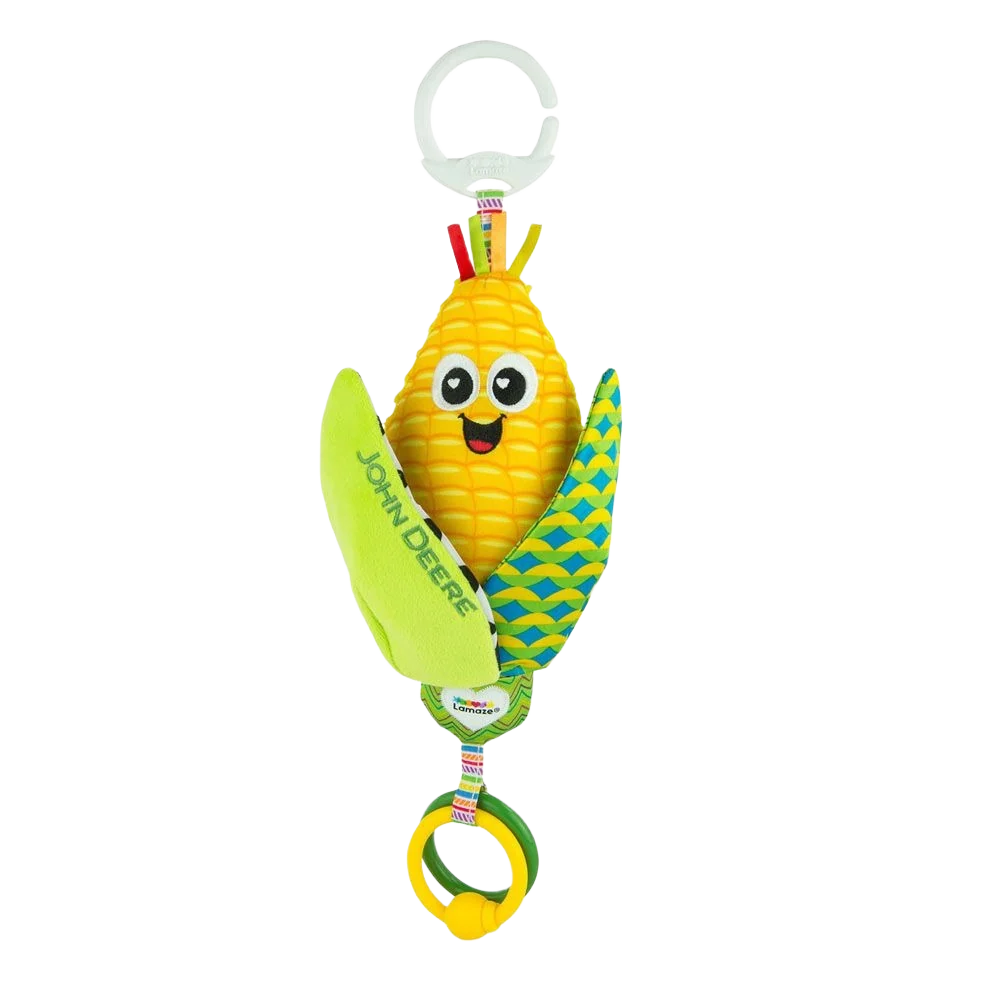 Reusable Lamaze John Deer Corn E Cob Clip n Go Sophisticated