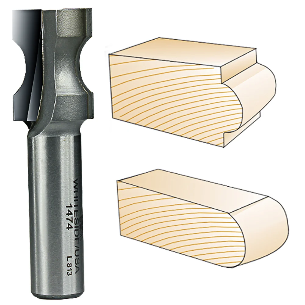 Specialty Whiteside Oval Edge Bit 1 2 in. SH x 1 2 in. BO x 1 8 in. BD Verified