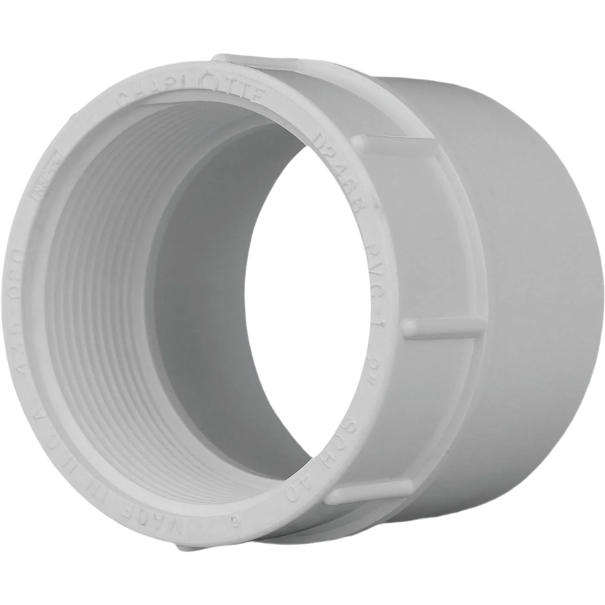 Excellent Charlotte Pipe 2 In. Female Schedule 40 PVC Adapter Elegant