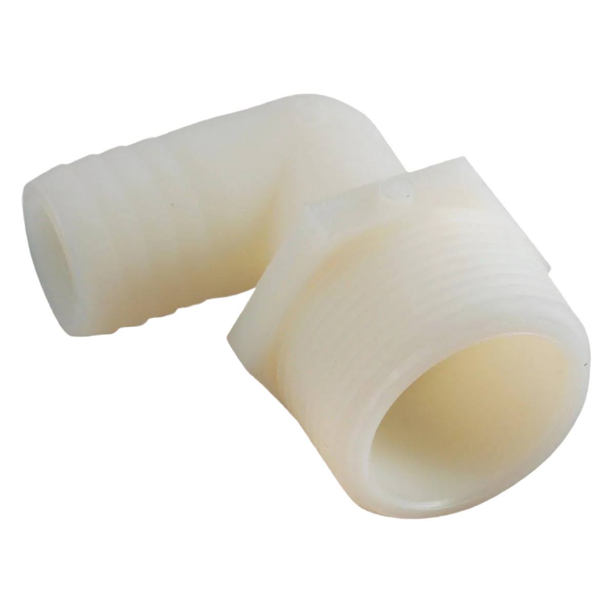 Versatile Anderson Metals 90 Deg. Nylon Elbow 1 4 In. Barb x 3 8 In. MIP Quality