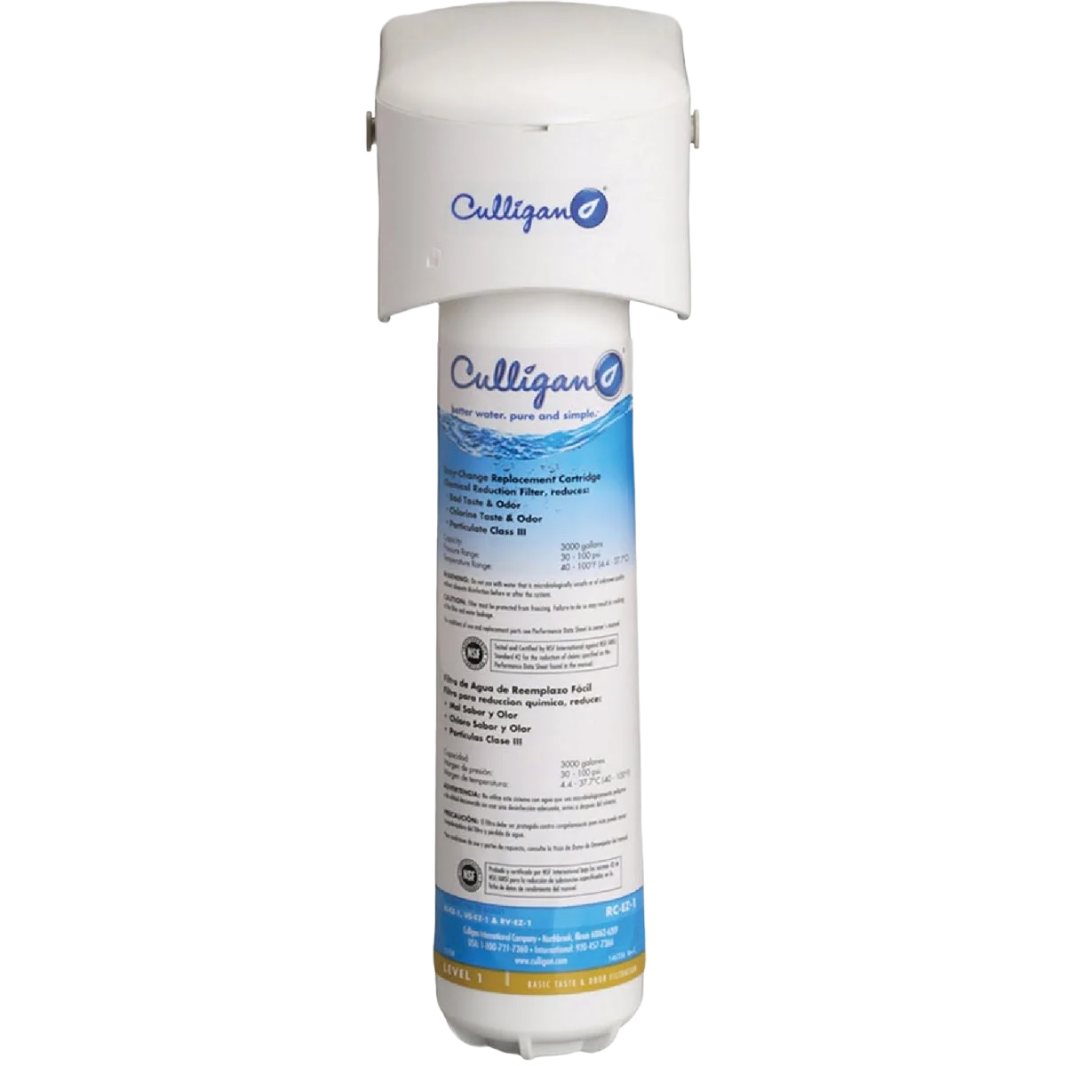 Eco-Friendly Culligan Easy Change IceMaker and Refrigerator Filtration System Smart