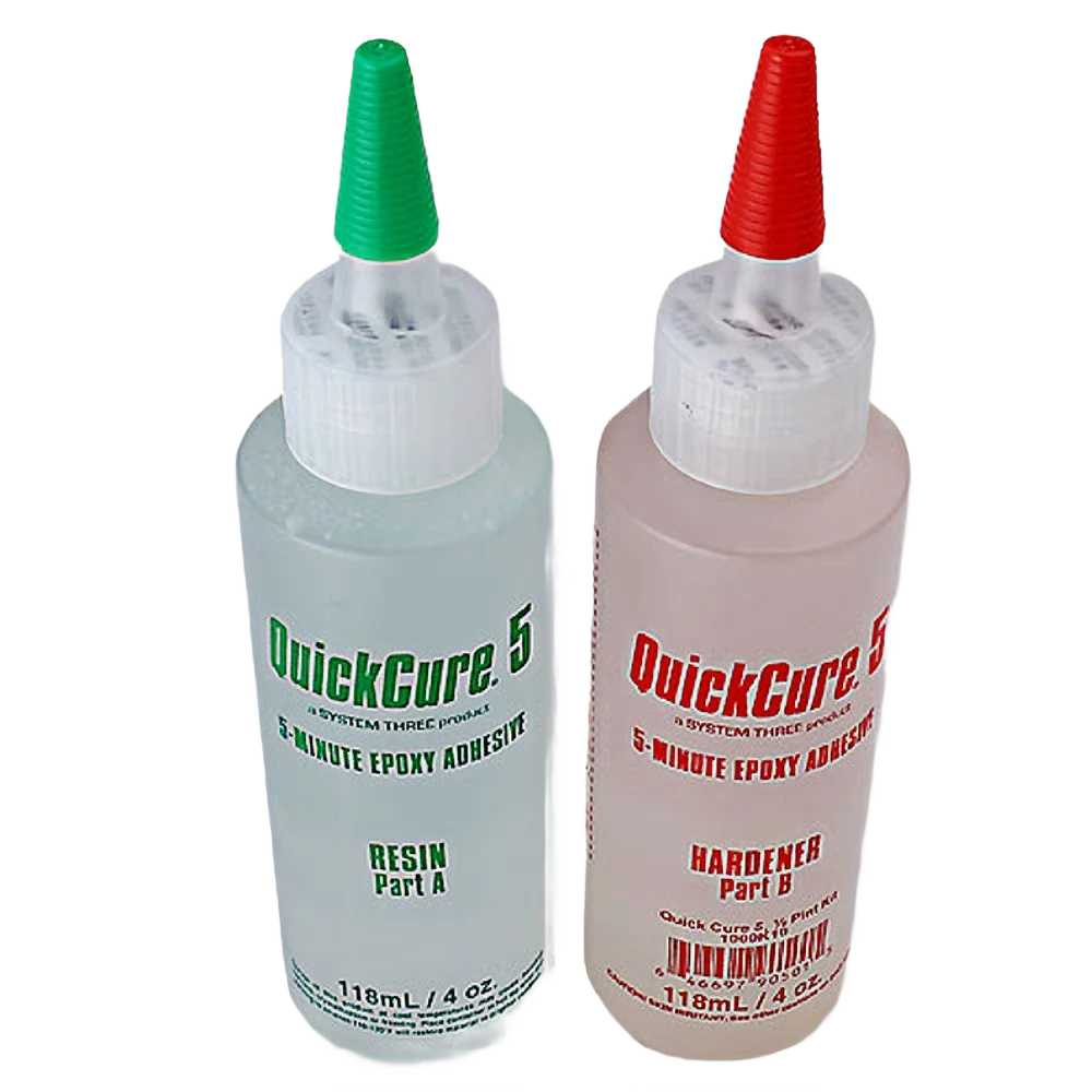 Refined System Three Quick Cure-5 Epoxy Kit 8 oz. Quality