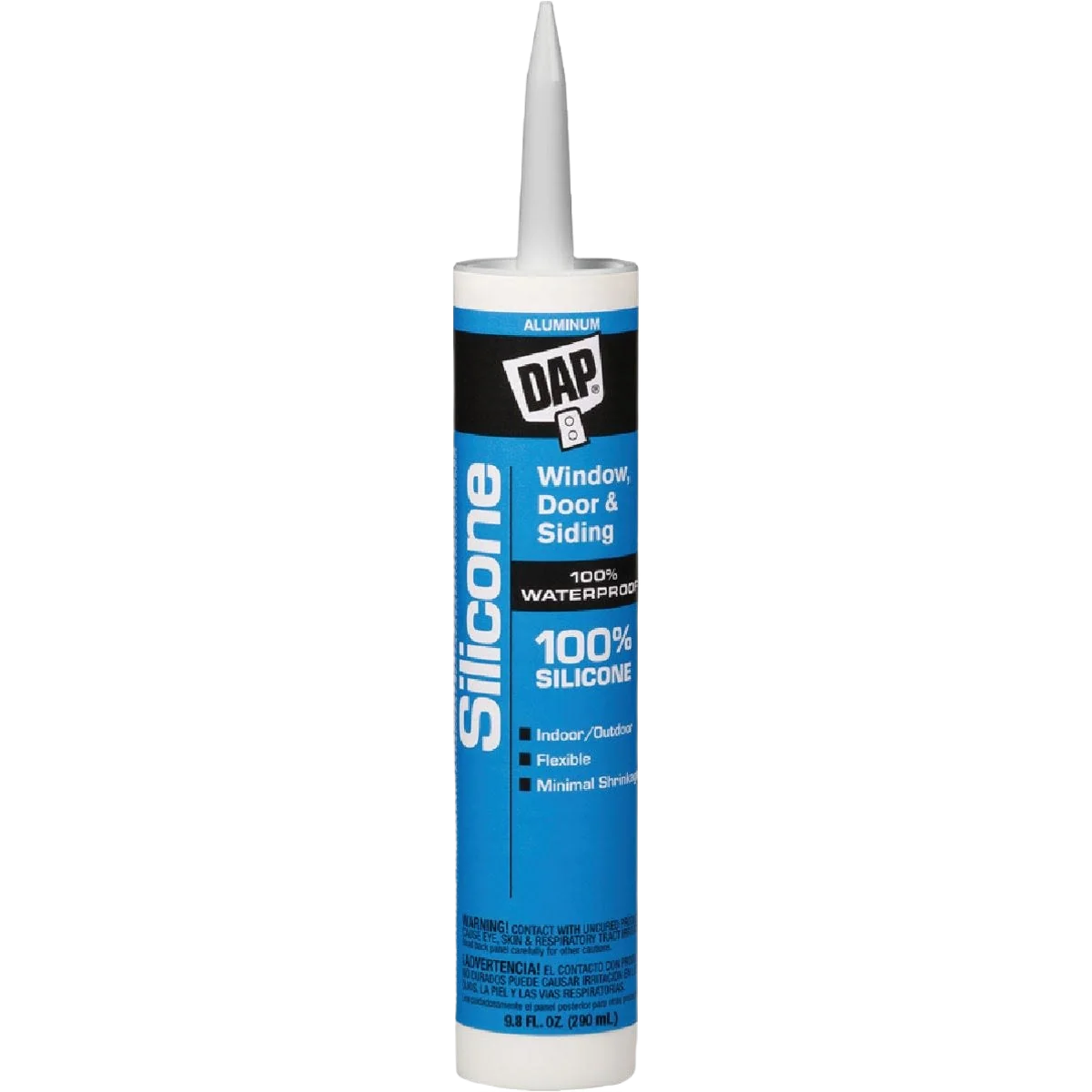Casual DAP Silicone Aluminum Window Door Siding Sealant 9.8 oz. Reusable