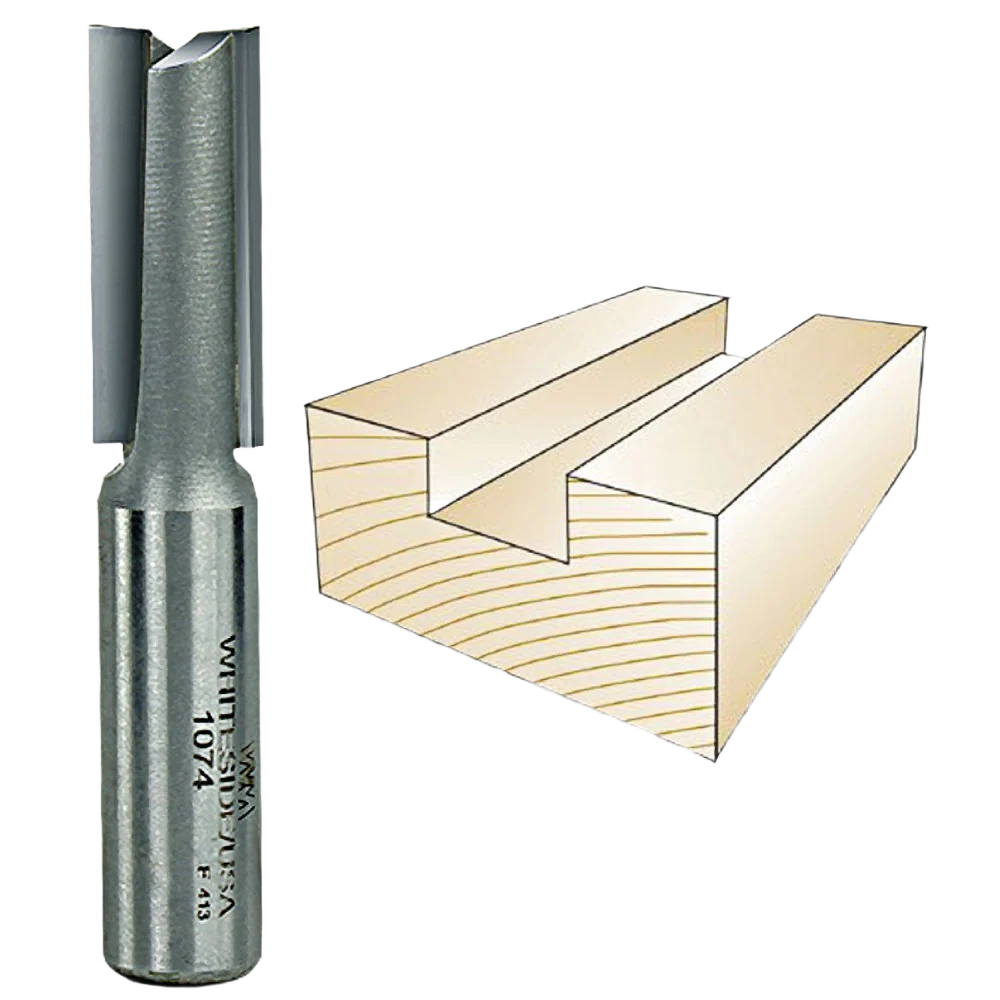 High-Performance Whiteside Straight Bit 1 2 in. SH x 17 32 in. CD x 1-1 4 in. CL Certified
