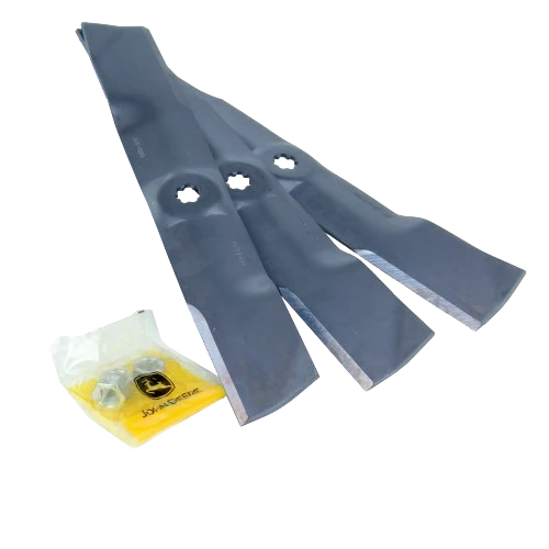 Eco-Friendly John Deere GY20684 54 Mower Blade Kit Environmentally Friendly